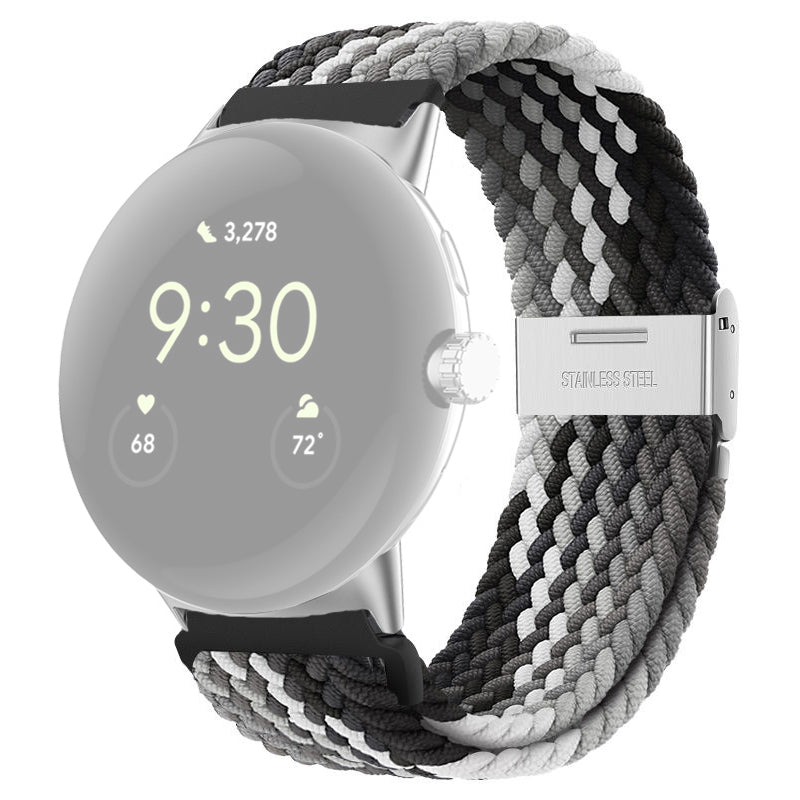 For Google Pixel Watch 2 Pixel Watch Buckle Design Nylon Watchband Smart Bracelet Adjustable Strap Breathable Band For Google Pixel Watch 2 Pixel Watch Buckle Design Nylon Watchband Smart Bracelet Adjustable Strap Breathable Band